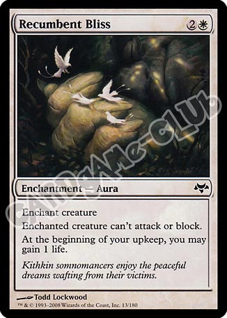 013 / 180 Recumben Bliss comune (EN) -NEAR MINT-