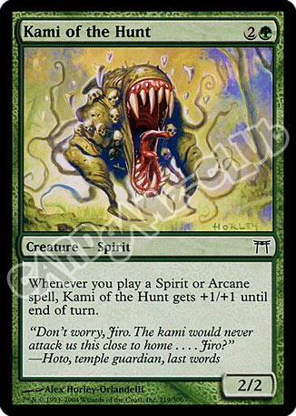 219 /306 Kami of the Hunt comune (EN) -NEAR MINT-
