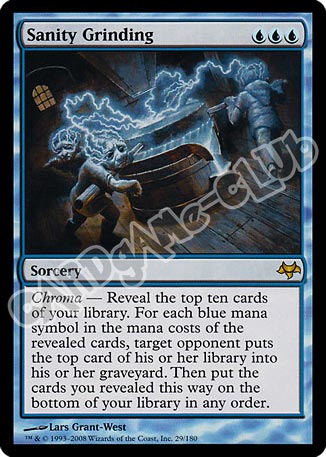 029 / 180 Sanity Grinding rara (EN) -NEAR MINT-