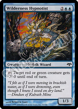 032 / 180 Wilderness Hypnotist comune (EN) -NEAR MINT-
