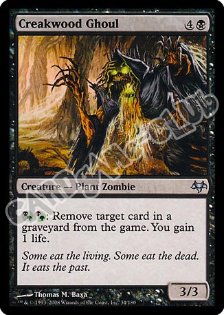 034 / 180 Creakwood Ghoul non comune (EN) -NEAR MINT-