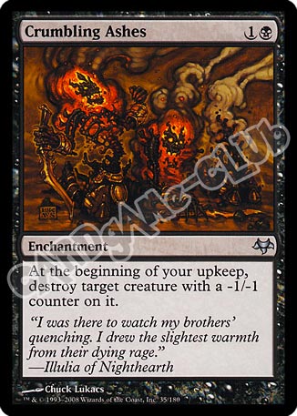 035 / 180 Crumblin Ashes non comune (EN) -NEAR MINT-