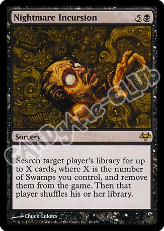 040 / 180 Nightmare Incursion rara (EN) -NEAR MINT-