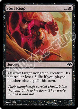 044 / 180 Soul Reap comune (EN) -NEAR MINT-