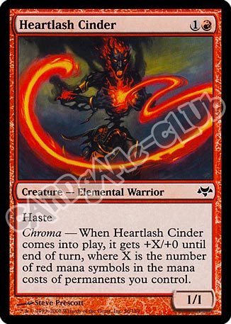 056 / 180 Heartlash Cinder comune (EN) -NEAR MINT-
