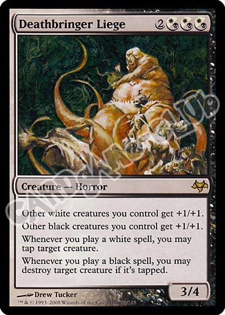 085 / 180 Deathbringer Liege rara (EN) -NEAR MINT-