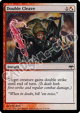 135 / 180 Double Cleave comune (EN) -NEAR MINT-