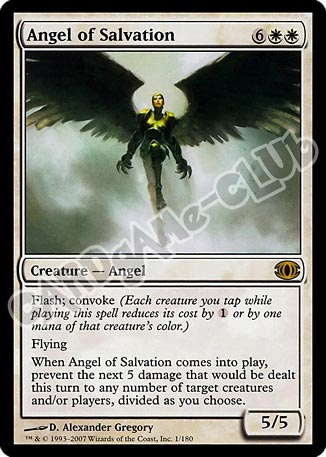 001 / 180 Angel of Salvation rara (EN) -NEAR MINT-