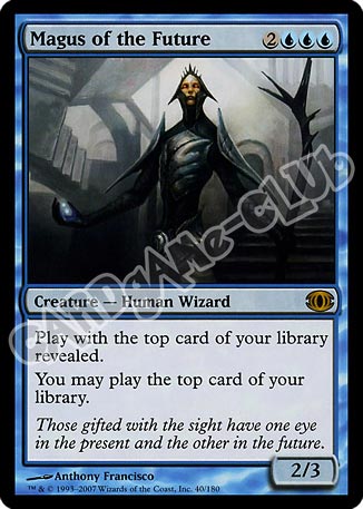 040 / 180 Magus of the Future rara (EN) -NEAR MINT-