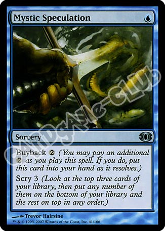 041 / 180 Mystic Specutalion non comune (EN) -NEAR MINT-