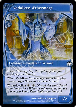 061 / 180 Vedalken Aethermage comune (EN) -NEAR MINT-