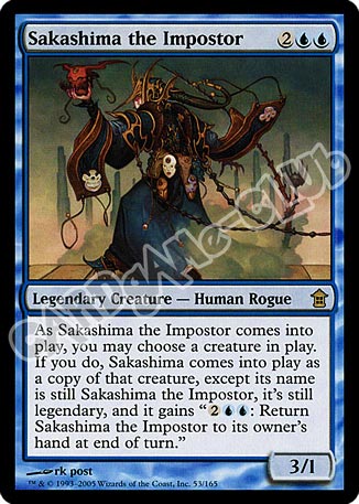 053 / 165 Sakashima the Impostor rara (EN) -NEAR MINT-