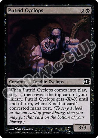 075 / 180 Putrid Cyclops comune (EN) -NEAR MINT-