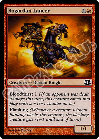 095 / 180 Bogardan Lancer comune (EN) -NEAR MINT-