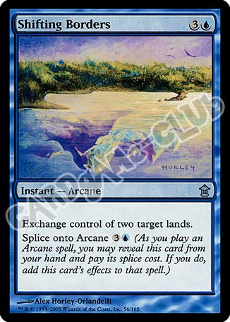 056 / 165 Shifting Borders non comune (EN) -NEAR MINT-