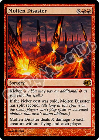 102 / 180 Molten Disaster rara (EN) -NEAR MINT-