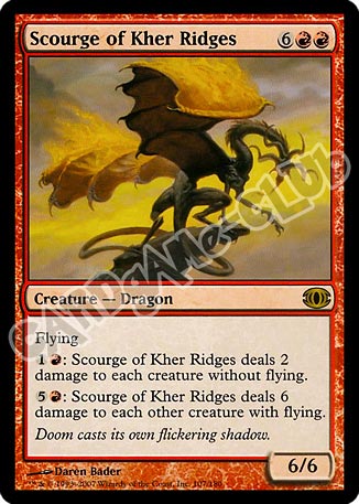 107 / 180 Scourge of Kher Ridges rara (EN) -NEAR MINT-