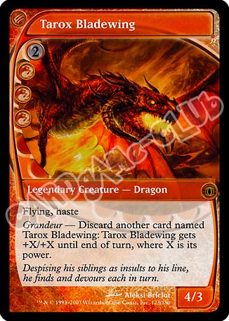 123 / 180 Tarox Bladewing rara (EN) -NEAR MINT-