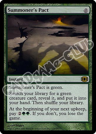 139 / 180 Summoner's Pact rara (EN) -NEAR MINT-