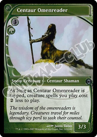 143 / 180 Ceantaur Omenreader non comune (EN) -NEAR MINT-