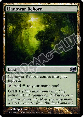 171 / 180 Llanowar Reborn non comune (EN) -NEAR MINT-