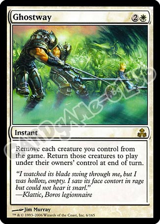 006 / 165 Ghostway rara (EN) -NEAR MINT-