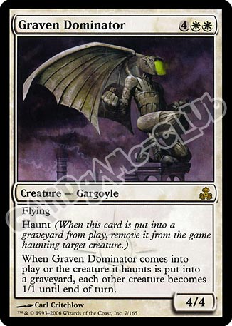 007 / 165 Graven Dominator rara (EN) -NEAR MINT-