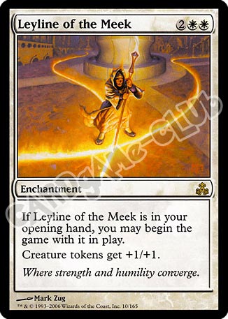 010 / 165 Leyline of the Meek rara (EN) -NEAR MINT-