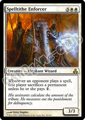 018 / 165 Spelltithe Enforcer rara (EN) -NEAR MINT-