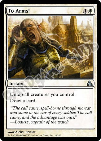 020 / 165 To Arms! non comune (EN) -NEAR MINT-