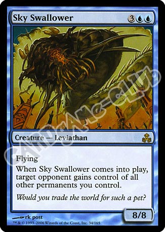 034 / 165 Sky Swallower rara (EN) -NEAR MINT-