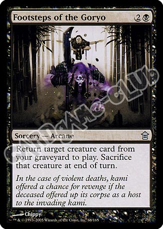 068 / 165 Footsteps of the Goryo non comune (EN) -NEAR MINT-