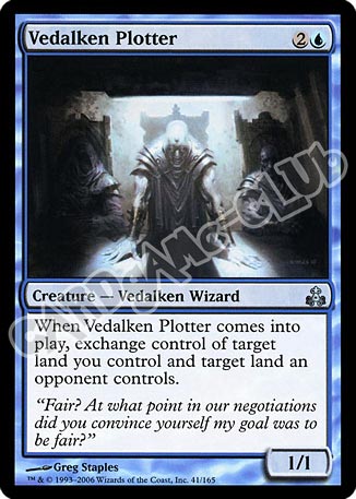 041 / 165 Vedalken Plotter non comune (EN) -NEAR MINT-