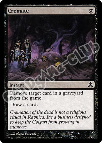 045 / 165 Cremate comune (EN) -NEAR MINT-