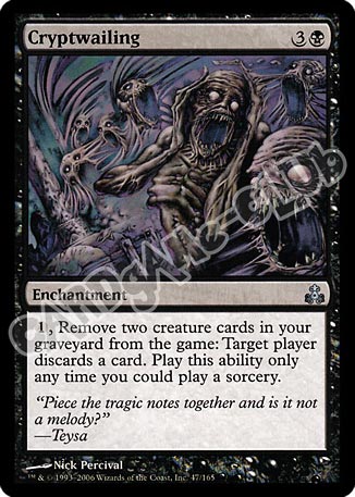 047 / 165 Cryptwailing non comune (EN) -NEAR MINT-