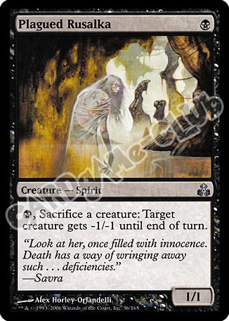 056 / 165 Plagued Rusalka non comune (EN) -NEAR MINT-