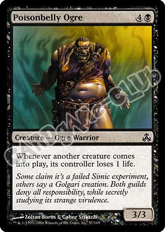 057 / 165 Poisonbelly Ogre comune (EN) -NEAR MINT-