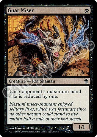 070 / 165 Gnat Miser comune (EN) -NEAR MINT-