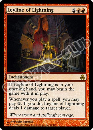 068 / 165 Leyline of Lightning rara (EN) -NEAR MINT-