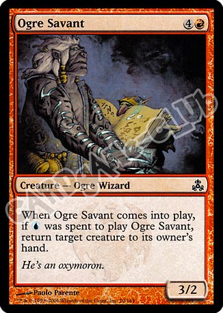 070 / 165 Ogre Savant comune (EN) -NEAR MINT-