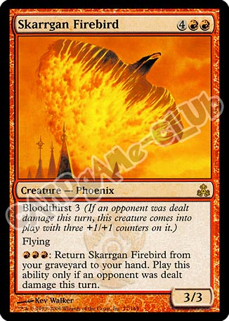 077 / 165 Skarrgan Firebird rara (EN) -NEAR MINT-