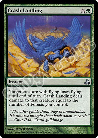 082 / 165 Crash Landing non comune (EN) -NEAR MINT-