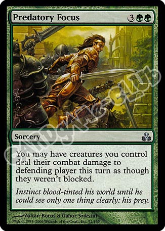 092 / 165 Predatory Focus non comune (EN) -NEAR MINT-