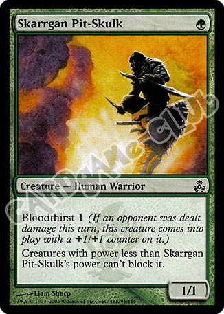 096 / 165 Skarrgan Pit-Skulk comune (EN) -NEAR MINT-