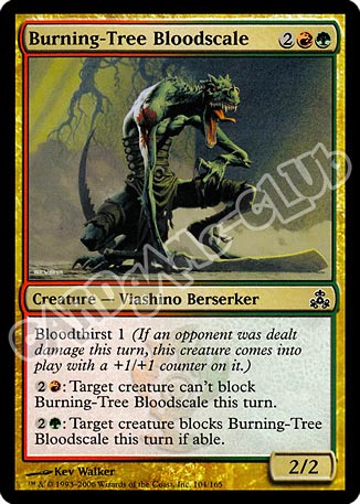 104 / 165 Burning-Tree Bloodscale comune (EN) -NEAR MINT-