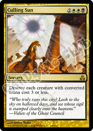 109 / 165 Culling Sun rara (EN) -NEAR MINT-