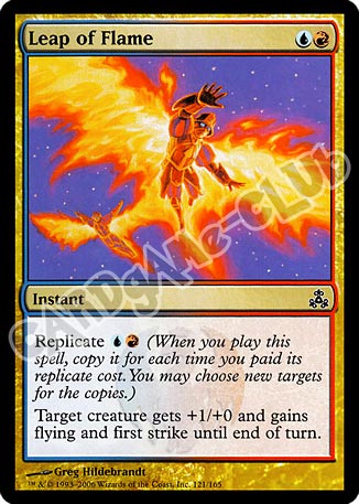 121 / 165 Leap of Flame comune (EN) -NEAR MINT-