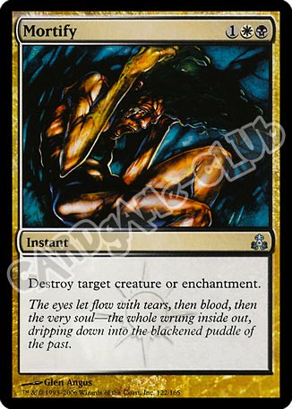 122 / 165 Mortify non comune (EN) -NEAR MINT-