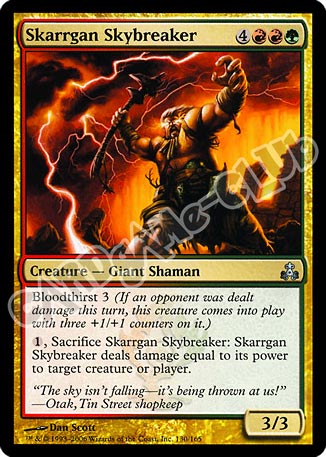 130 / 165 Skarrgan Skybreaker non comune (EN) -NEAR MINT-