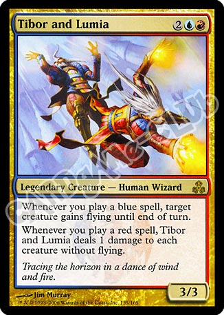 135 / 165 Tibor and Lumia rara (EN) -NEAR MINT-
